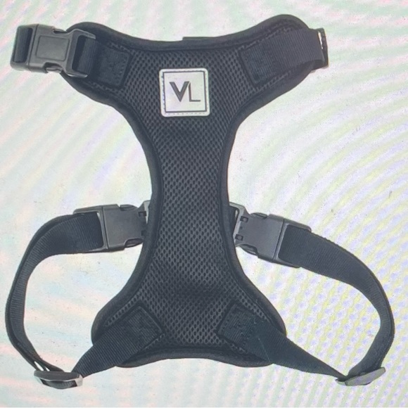 Pink floral, reversible dog harness /Vibrant life, dog harness - Picture 7 of 7